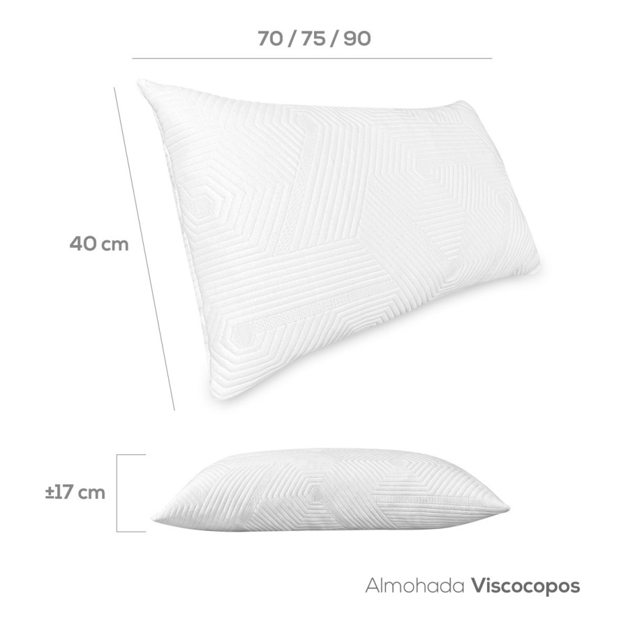 PACK ALMOHADAS VISCO COPOS