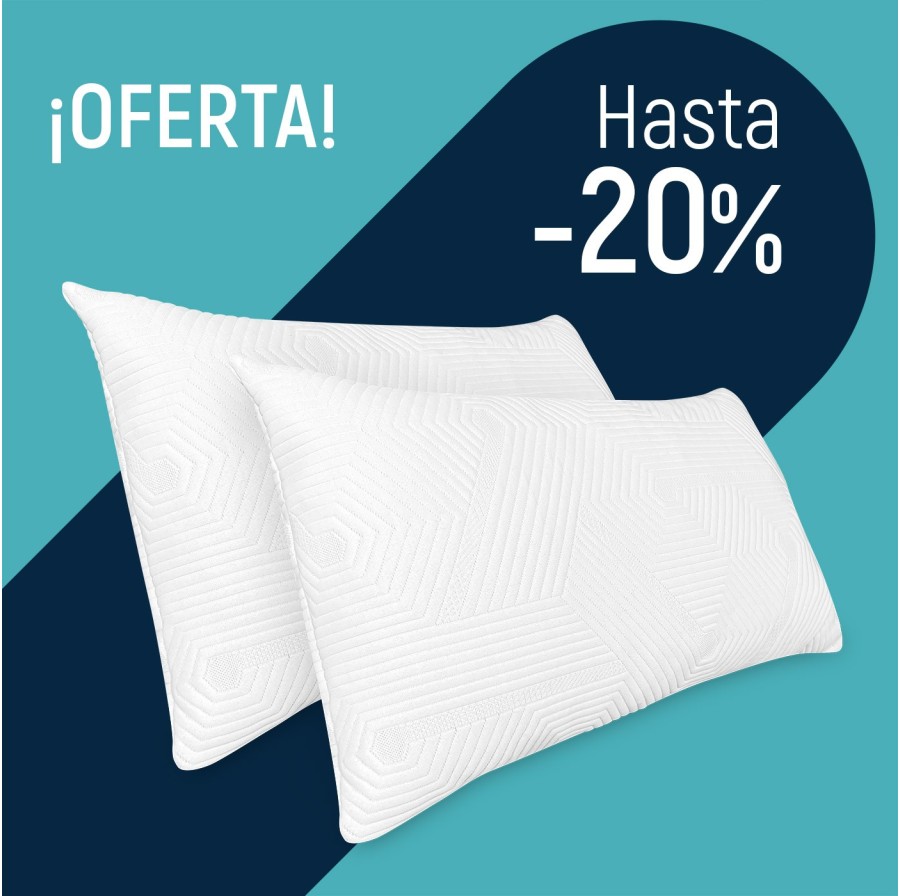 PACK ALMOHADAS VISCO COPOS